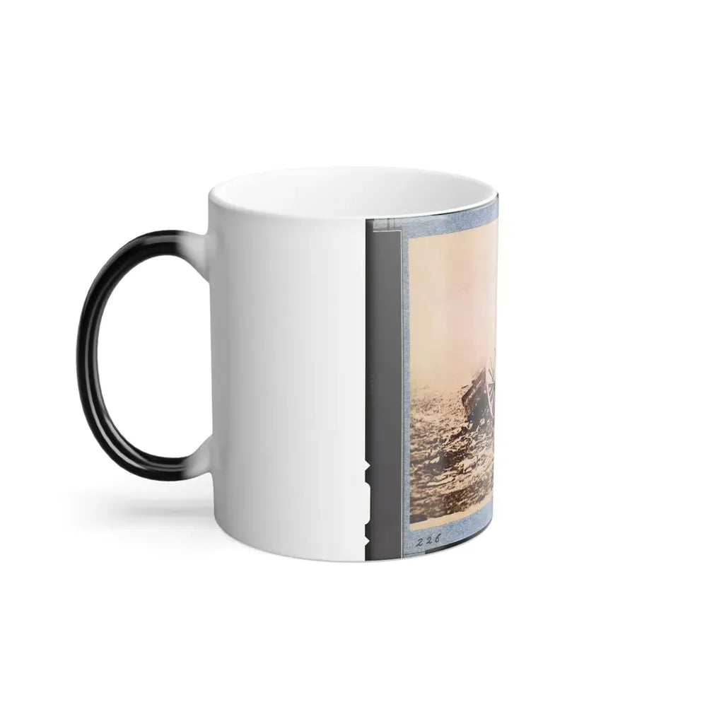 Dead Horse on Battlefield, Gettysburg, Pennsylvania (U.S. Civil War) Color Changing Coffee Mug 11oz - Go Mug Yourself