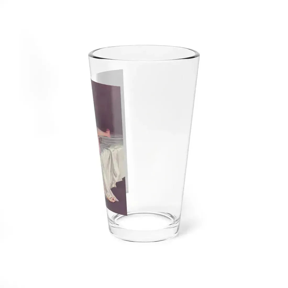 Dead in Bed, Pyramid paperback cover, 1959 - Pint Glass 16oz - Go Mug Yourself