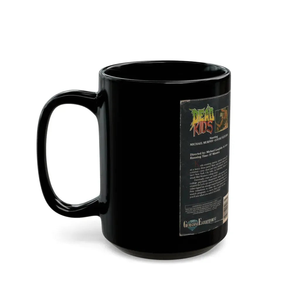 DEAD KIDS (VHS COVER) - Black Coffee Mug - Go Mug Yourself