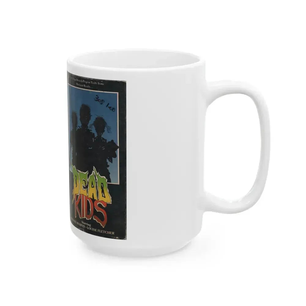 DEAD KIDS (VHS COVER) - White Coffee Mug - Go Mug Yourself
