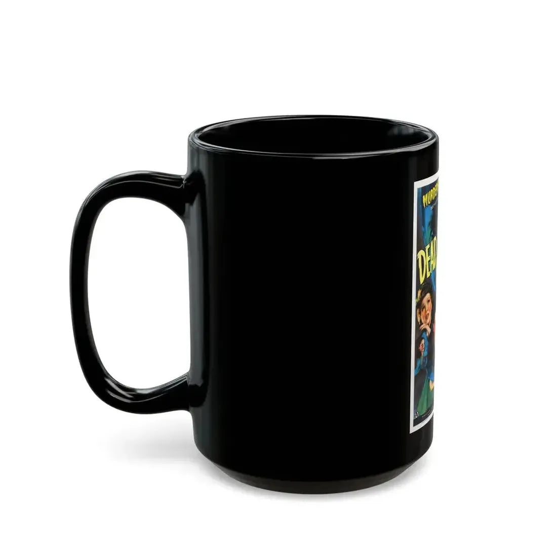 DEAD MAN'S EYES 1944 Movie Poster - Black Coffee Mug - Go Mug Yourself