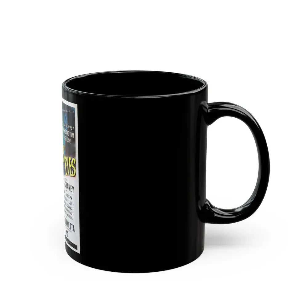 DEAD MAN'S EYES 1944 Movie Poster - Black Coffee Mug - Go Mug Yourself