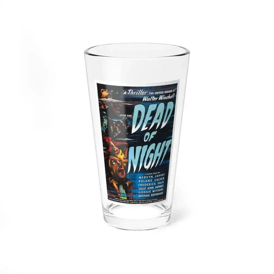 DEAD OF NIGHT 1945 Movie Poster - Pint Glass 16oz 16oz - Go Mug Yourself