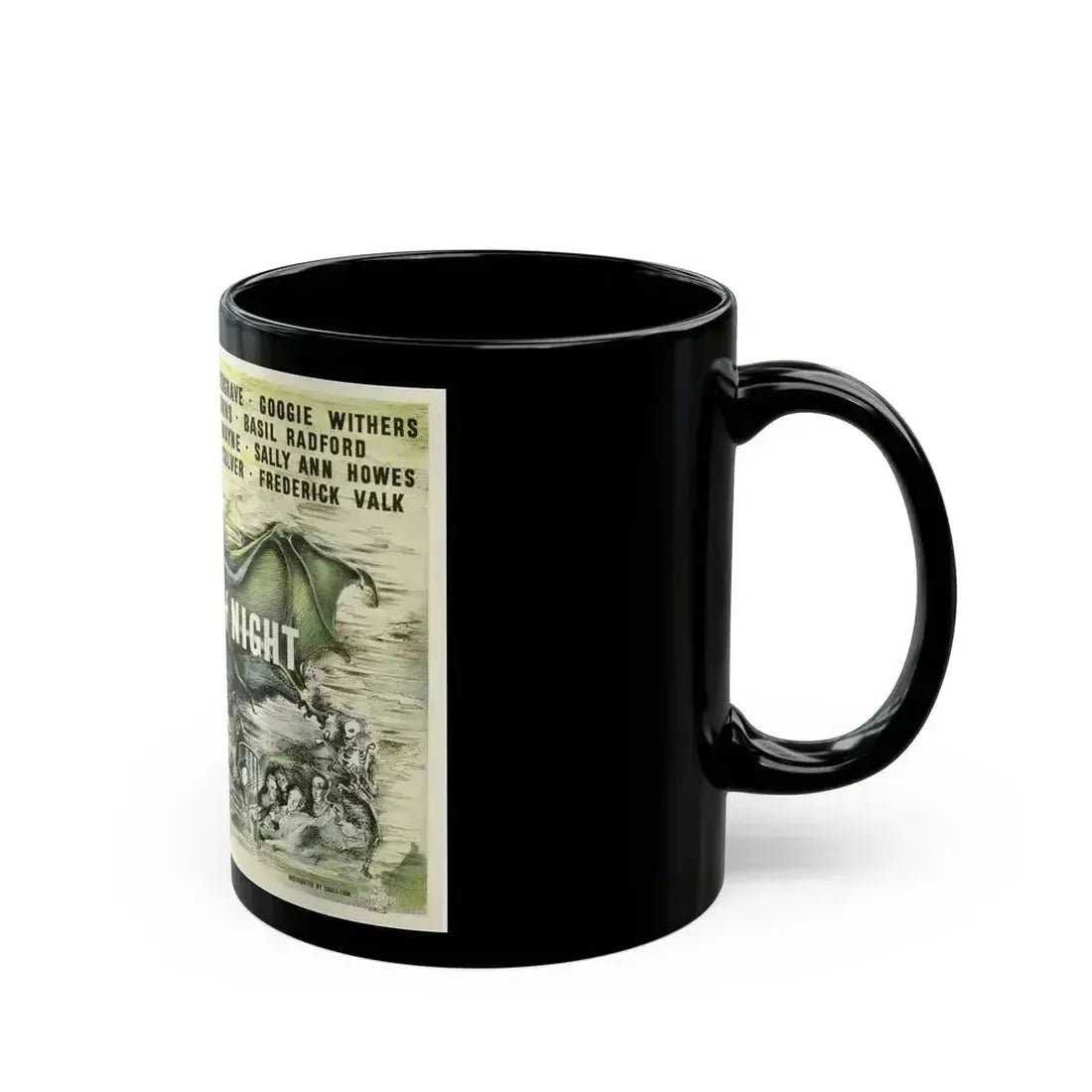 DEAD OF NIGHT (2) 1945 Movie Poster - Black Coffee Mug - Go Mug Yourself