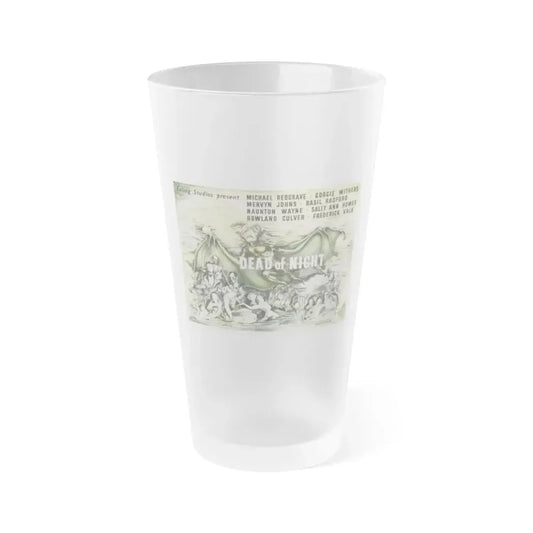 DEAD OF NIGHT (2) 1945 Movie Poster - Frosted Pint Glass 16oz Default Title - Go Mug Yourself