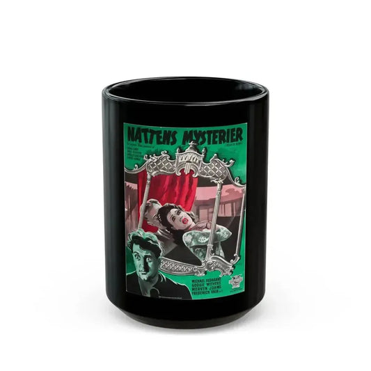 DEAD OF NIGHT (3) 1945 Movie Poster - Black Coffee Mug 15oz - Go Mug Yourself