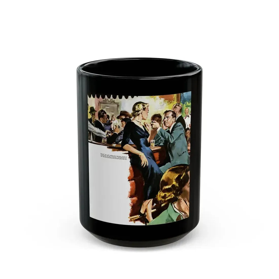 Deadfall, 1949 - Black Coffee Mug 15oz - Go Mug Yourself