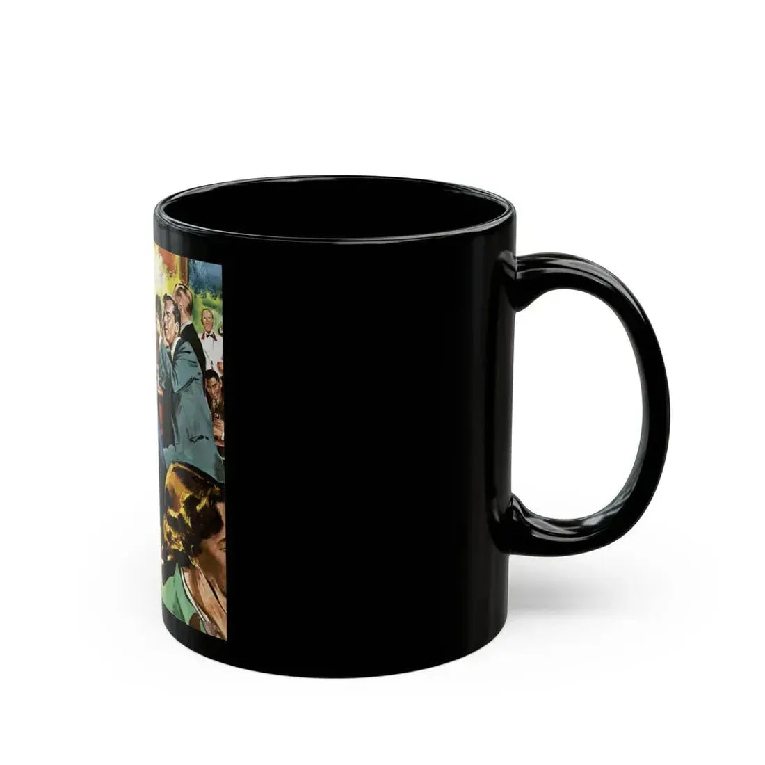Deadfall, 1949 - Black Coffee Mug - Go Mug Yourself