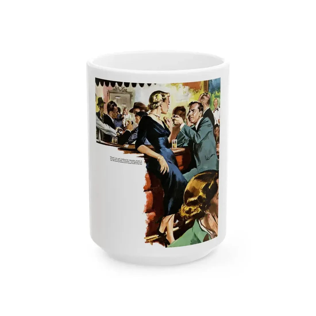 Deadfall, 1949 - White Coffee Mug 15oz - Go Mug Yourself