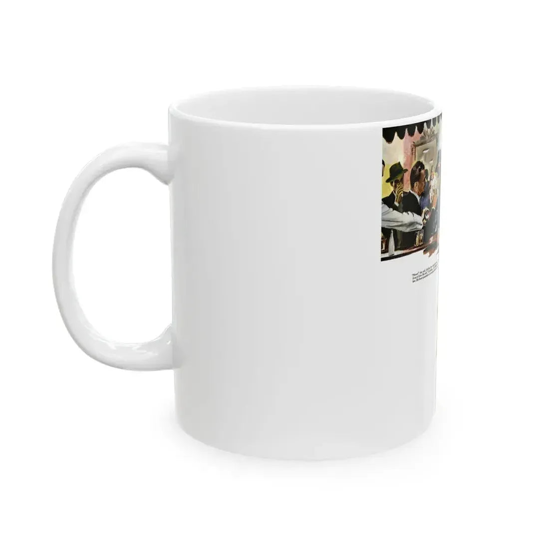 Deadfall, 1949 - White Coffee Mug - Go Mug Yourself