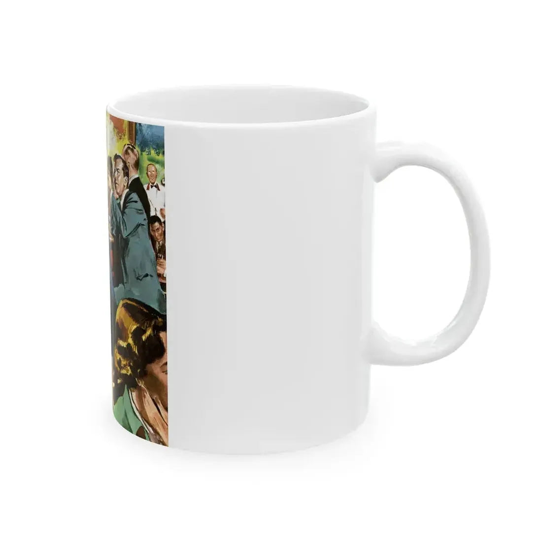 Deadfall, 1949 - White Coffee Mug - Go Mug Yourself
