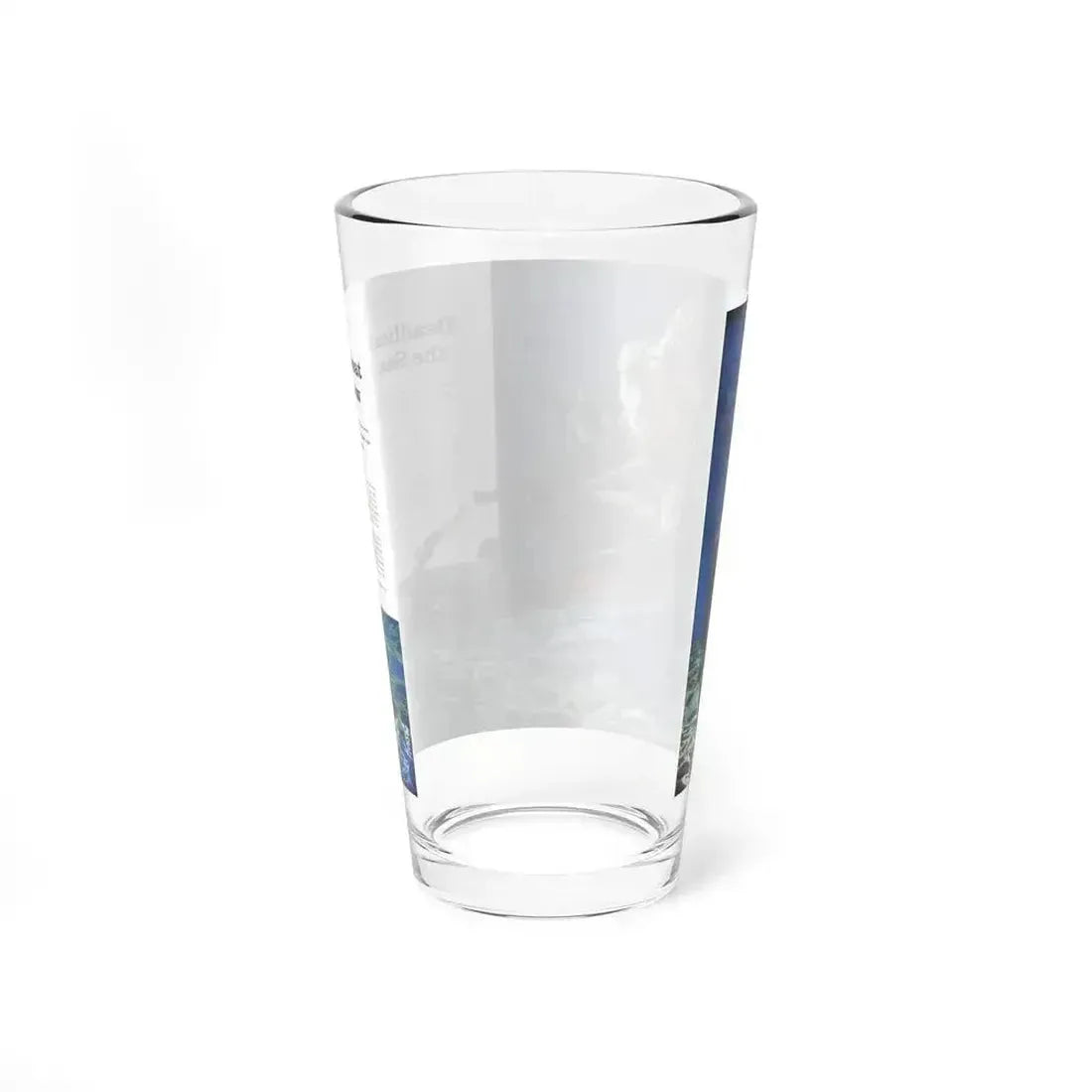 Deadliest Life Boat the Sea Ever Saw, Cavalier, February 1960 - Pint Glass 16oz - Go Mug Yourself
