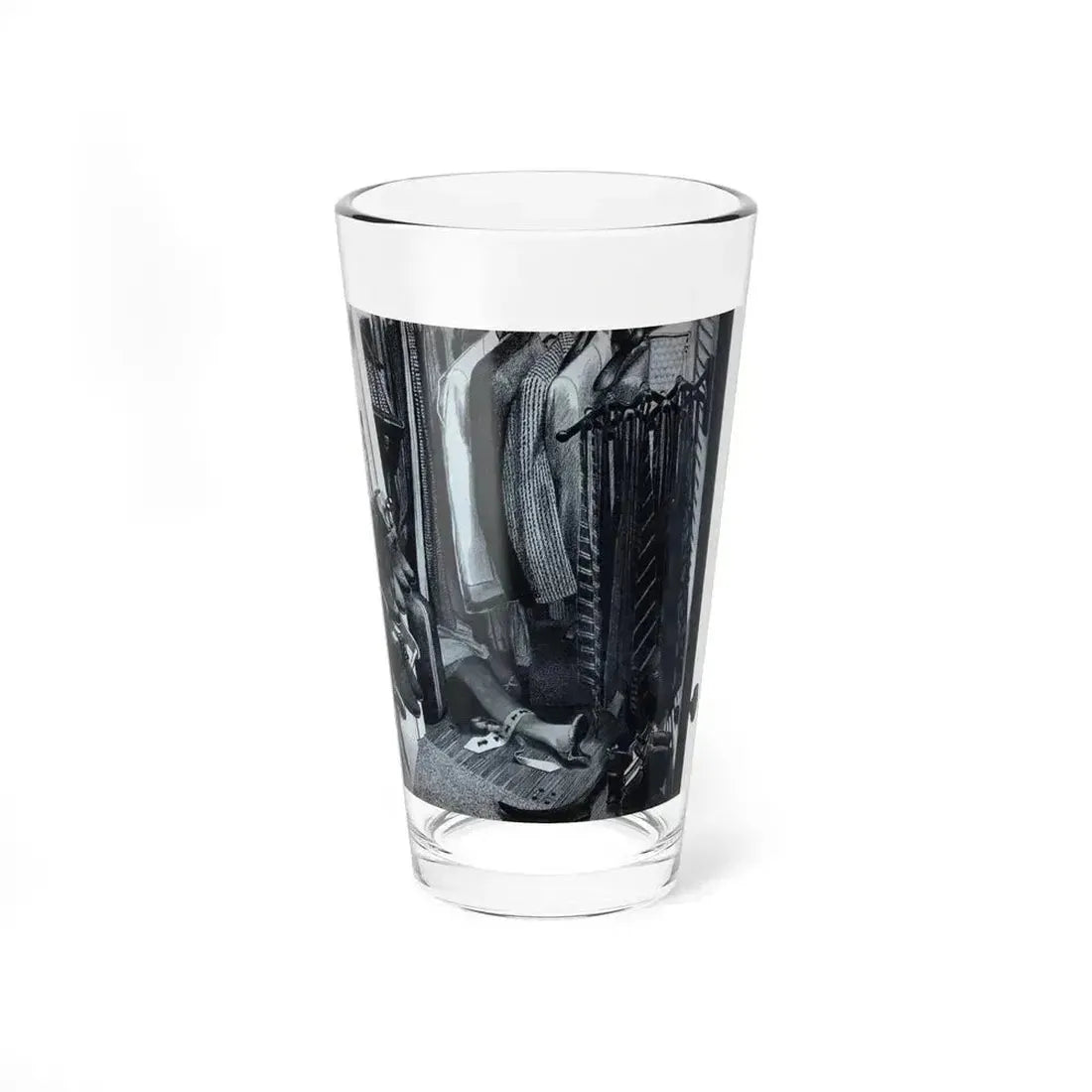 Deadly Victim, Cosmopolitan, April 1955 - Pint Glass 16oz 16oz - Go Mug Yourself