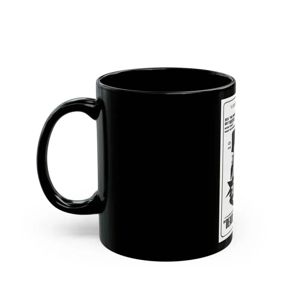 DEADLY WEAPONS 1974 Movie Poster - Black Coffee Mug - Go Mug Yourself