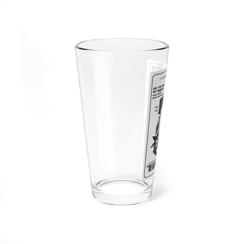DEADLY WEAPONS 1974 Movie Poster - Pint Glass 16oz - Go Mug Yourself