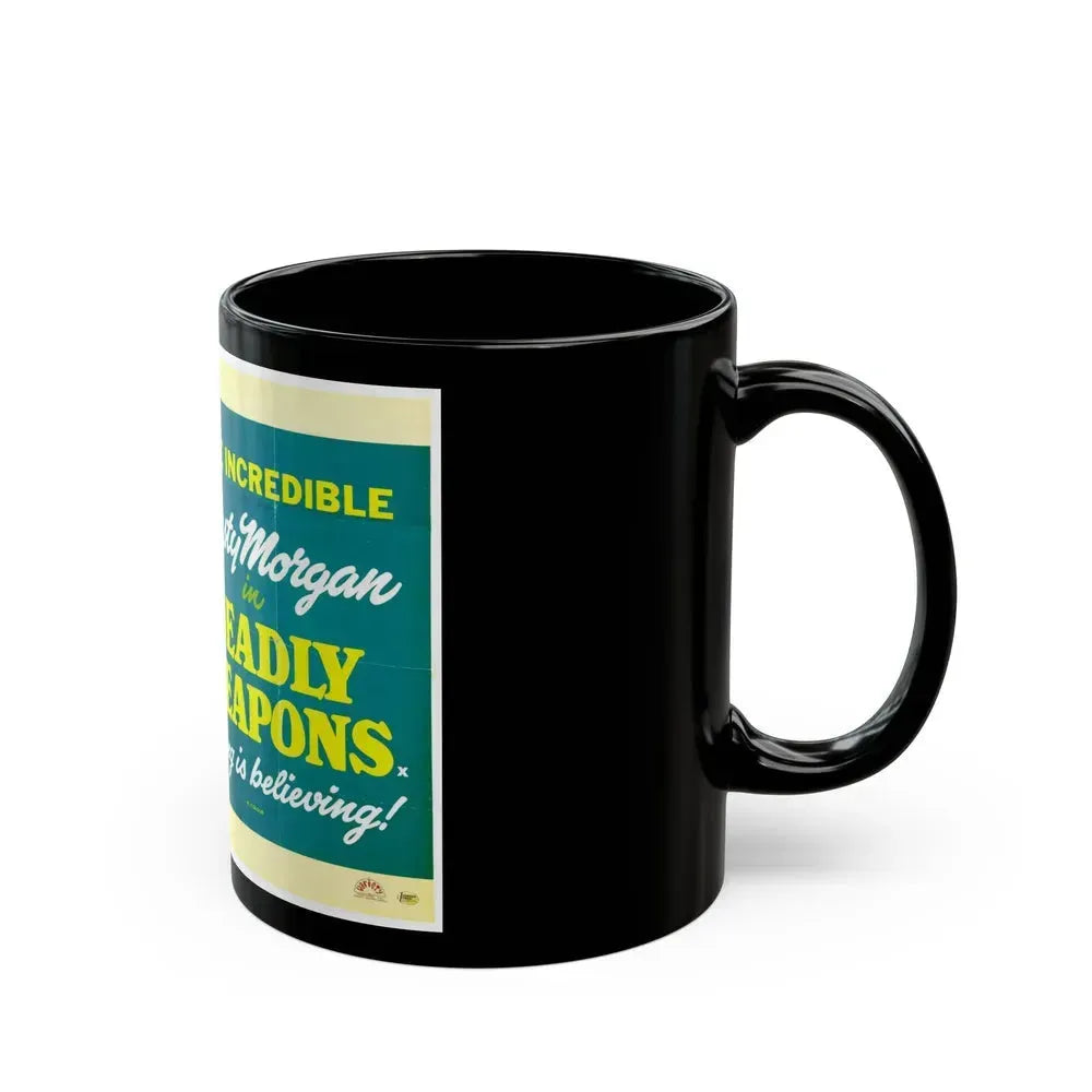 DEADLY WEAPONS (2) 1974 Movie Poster - Black Coffee Mug - Go Mug Yourself
