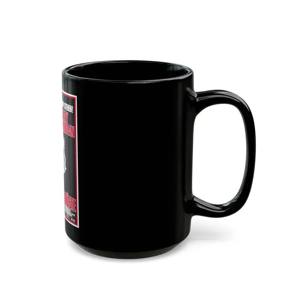 DEADLY WEAPONS (GERMAN) 1974 Movie Poster - Black Coffee Mug - Go Mug Yourself