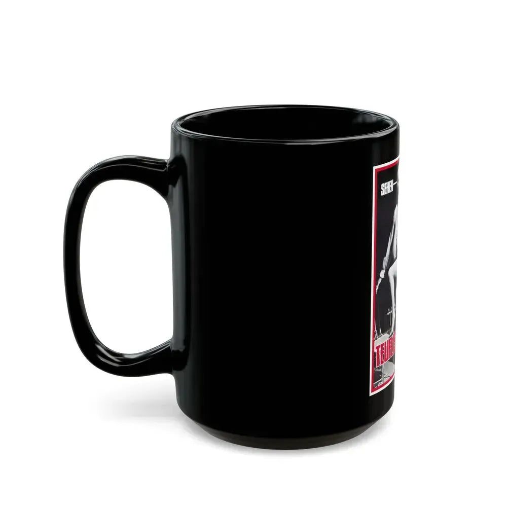 DEADLY WEAPONS (GERMAN) 1974 Movie Poster - Black Coffee Mug - Go Mug Yourself