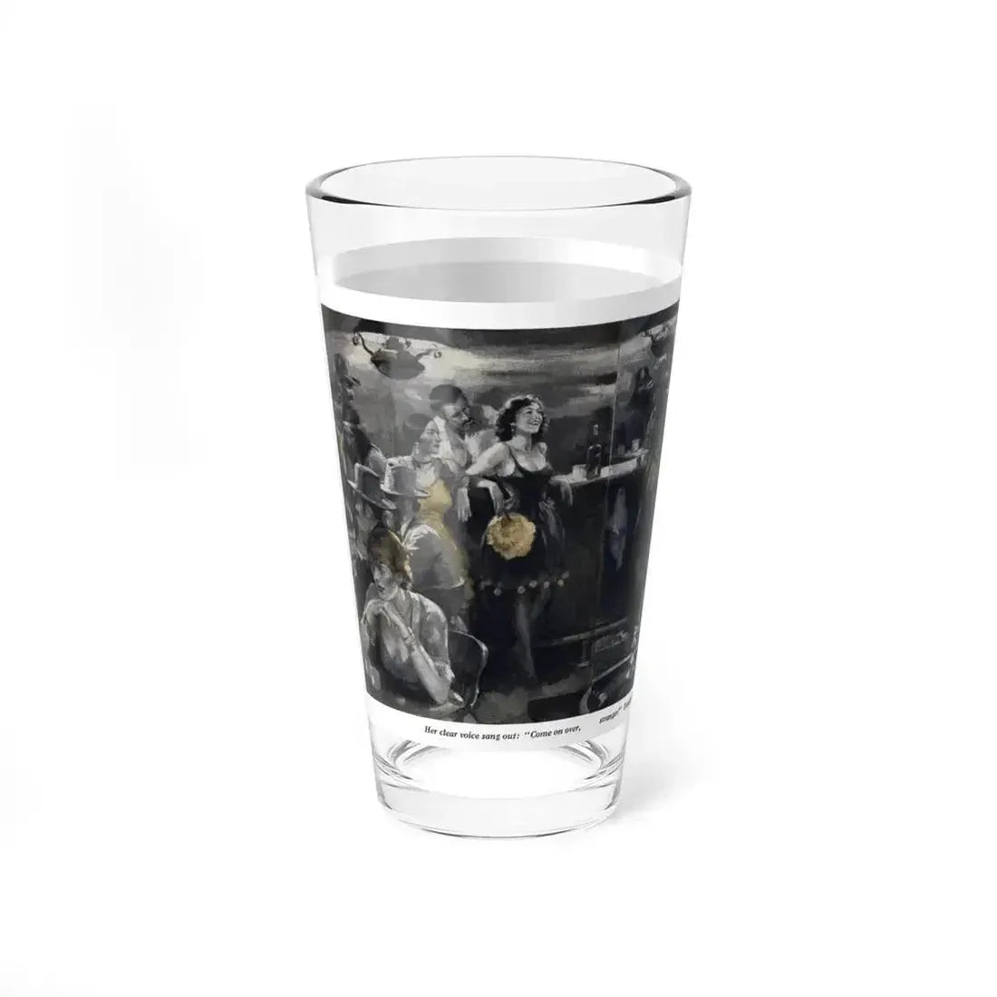 DeadMen Pay No Bills (1), Redbook, December 1934 - Pint Glass 16oz - Go Mug Yourself