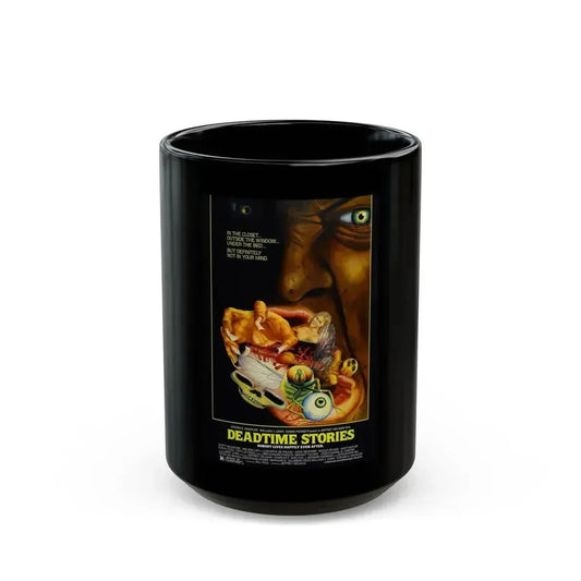 DEADTIME STORIES (2) 1986 Movie Poster - Black Coffee Mug 15oz - Go Mug Yourself