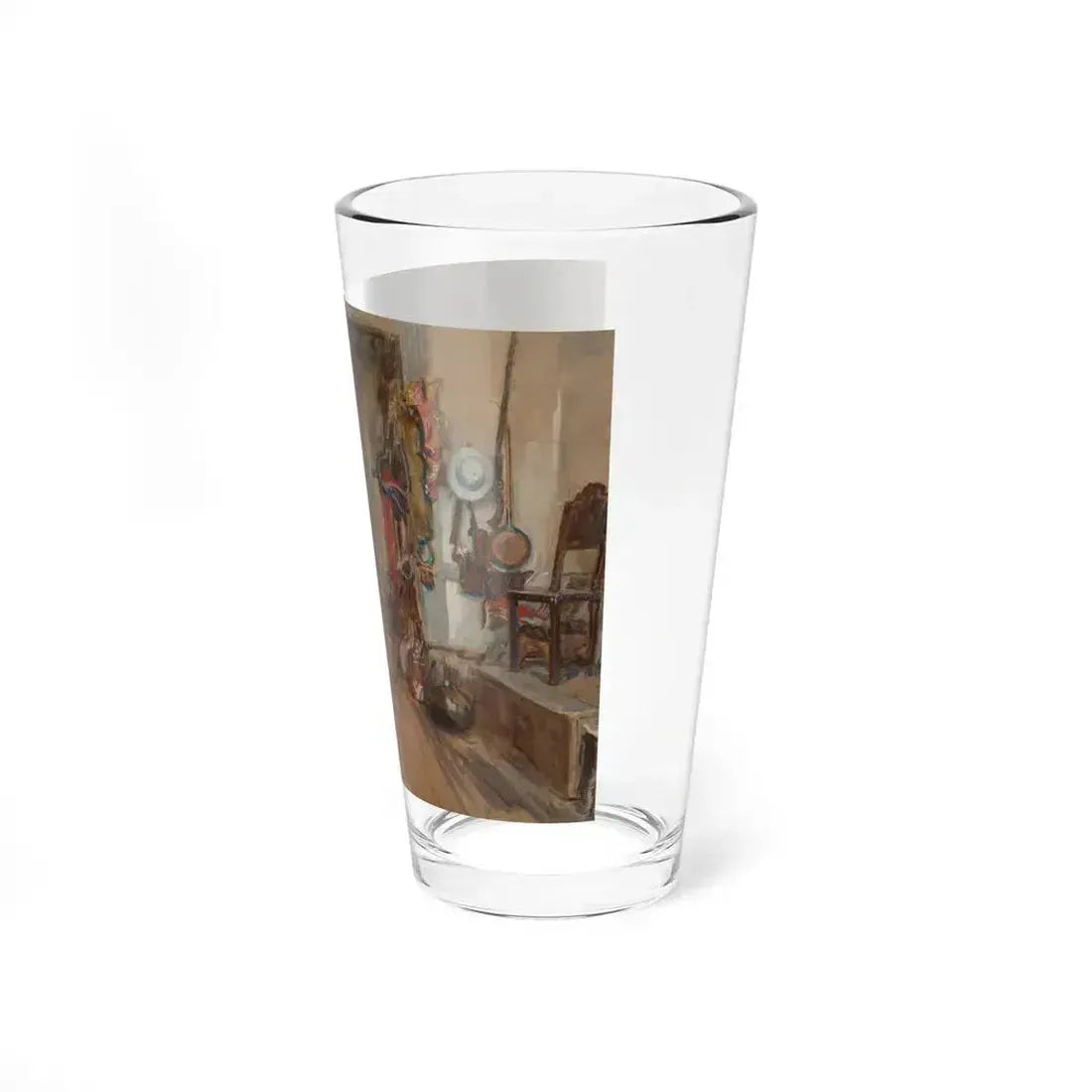 Dean Cornwell Painting in his Studio, 1920 - Pint Glass 16oz - Go Mug Yourself