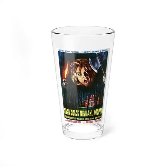 DEAR DEAD DELILAH (ITALIAN) 1972 Movie Poster - Pint Glass 16oz 16oz - Go Mug Yourself