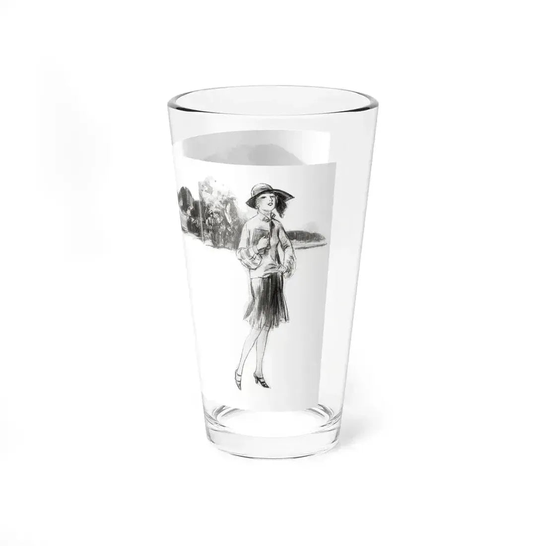 Dear Diary (1), Redbook magazine, December 1926 - Pint Glass 16oz - Go Mug Yourself