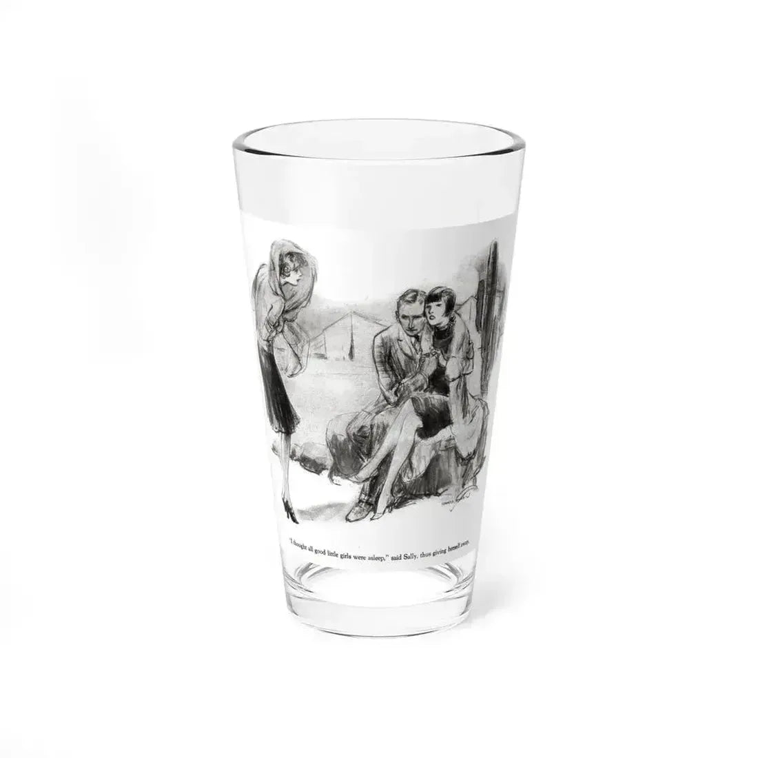 Dear Diary (2), Redbook magazine, December 1926 - Pint Glass 16oz 16oz - Go Mug Yourself