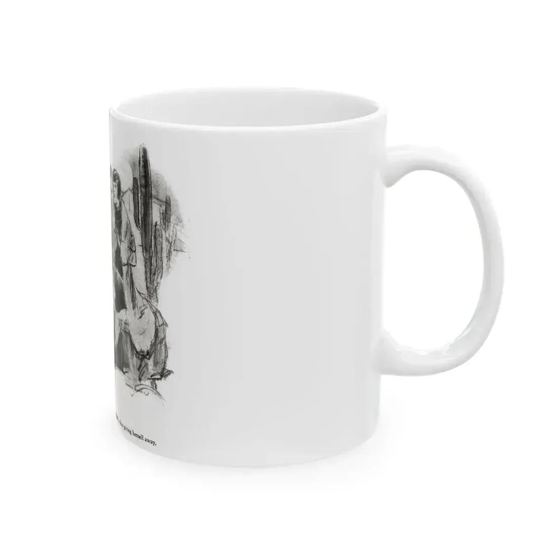 Dear Diary (2), Redbook magazine, December 1926 - White Coffee Mug - Go Mug Yourself