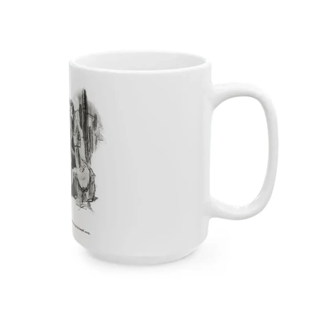 Dear Diary (2), Redbook magazine, December 1926 - White Coffee Mug - Go Mug Yourself