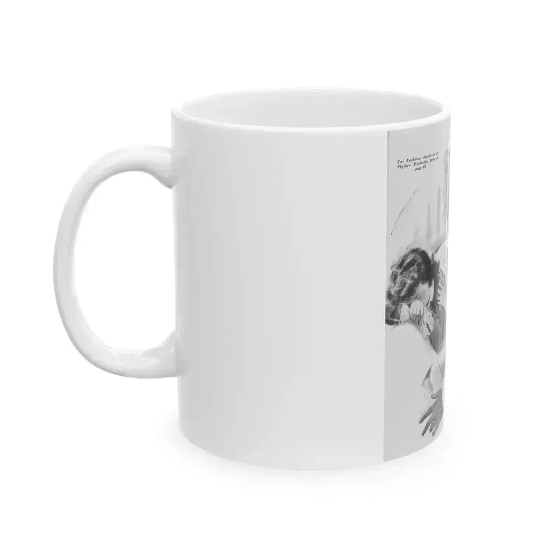 Dear Frank Sinatra (2), Life Story magazine, May 1944 - White Coffee Mug - Go Mug Yourself