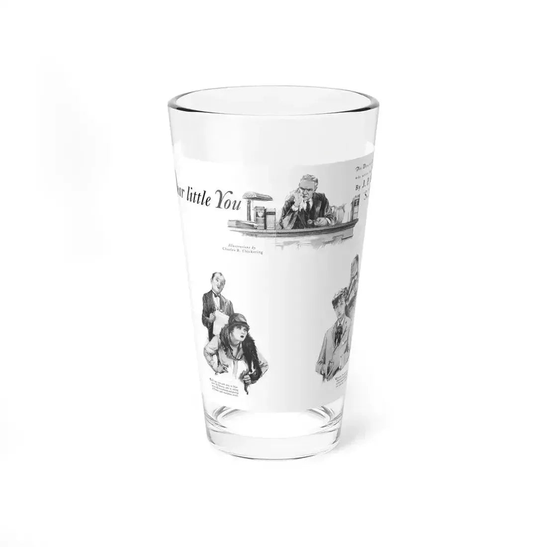 Dear Little You, Cosmopolitan, December 1929 - Pint Glass 16oz 16oz - Go Mug Yourself
