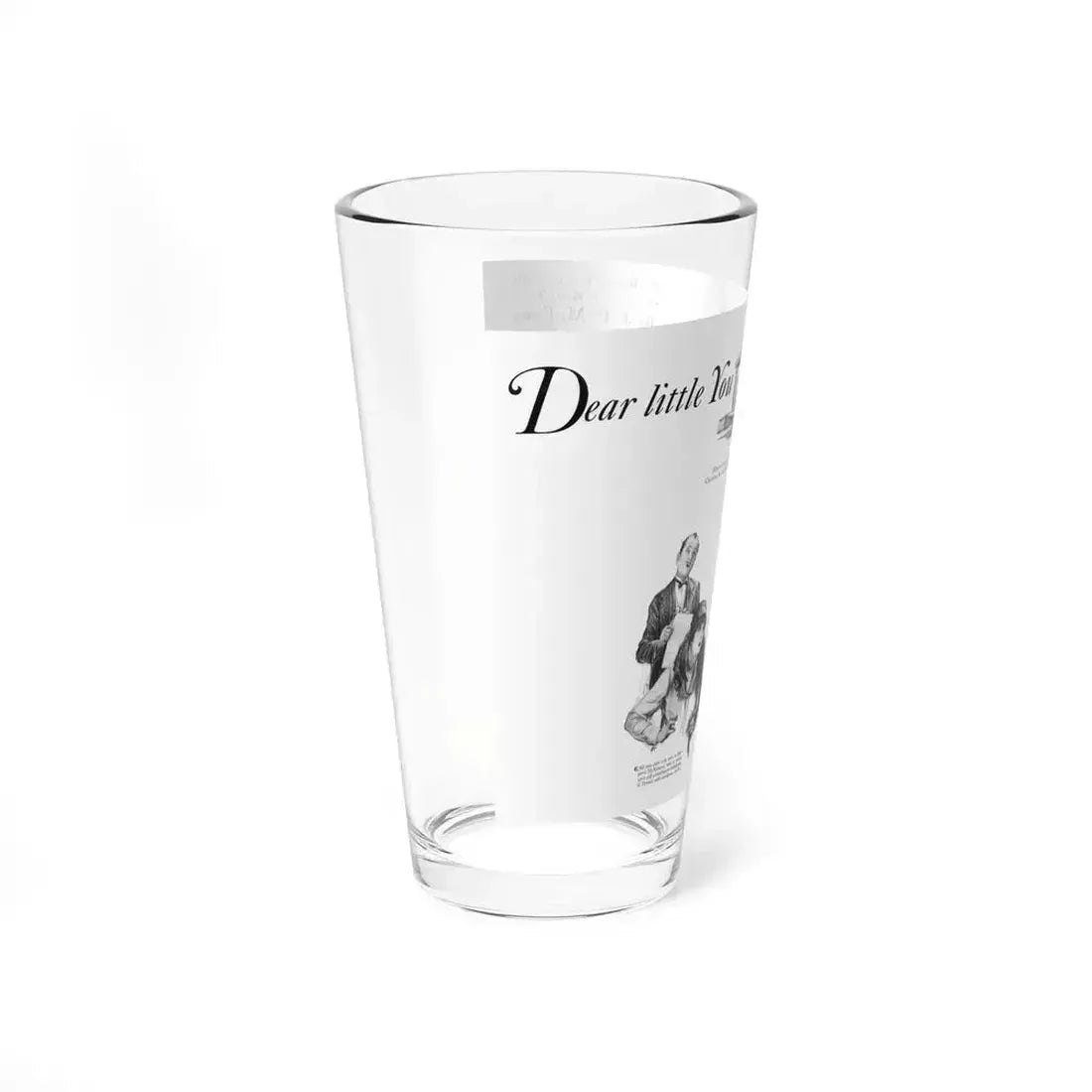 Dear Little You, Cosmopolitan, December 1929 - Pint Glass 16oz - Go Mug Yourself