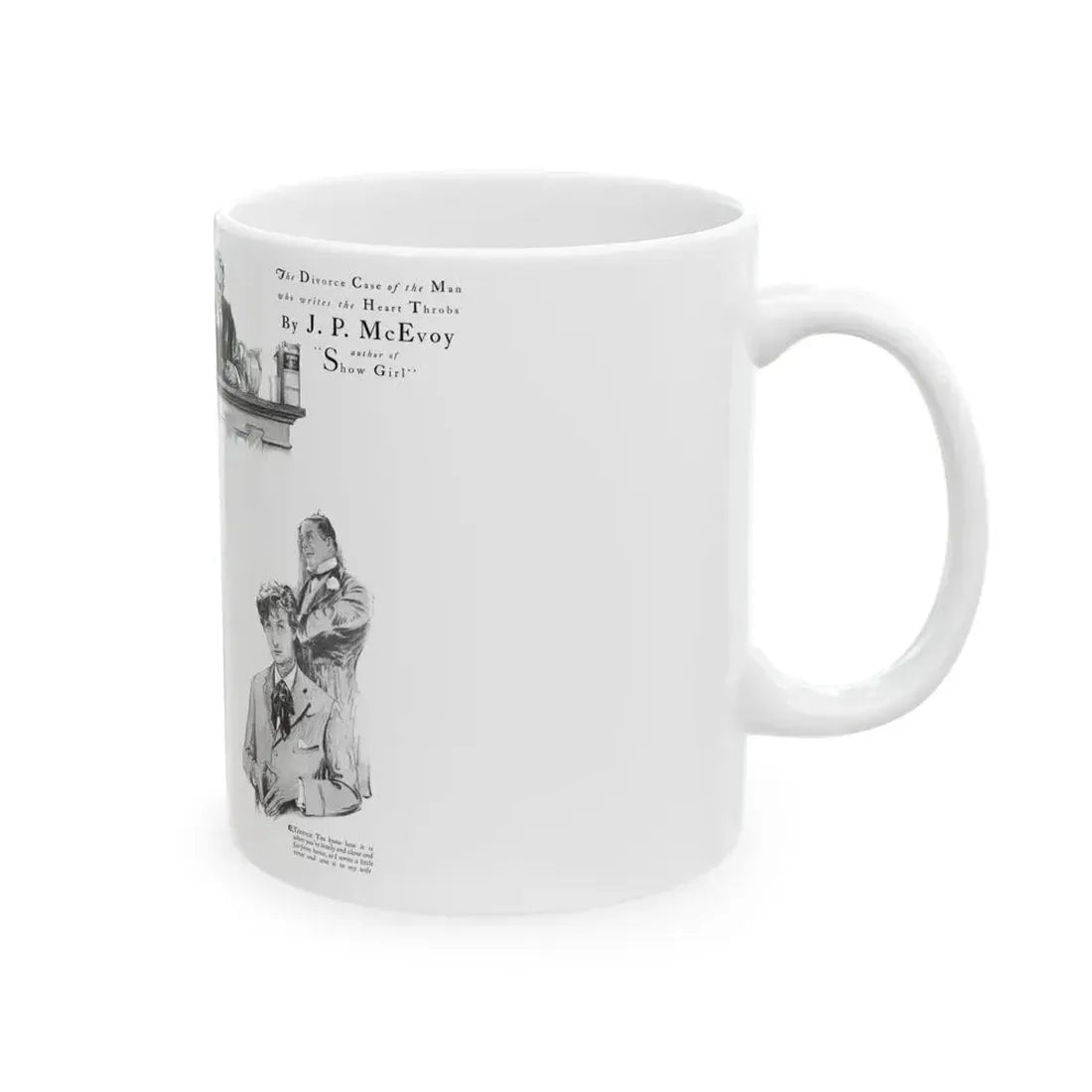 Dear Little You, Cosmopolitan, December 1929 - White Coffee Mug - Go Mug Yourself