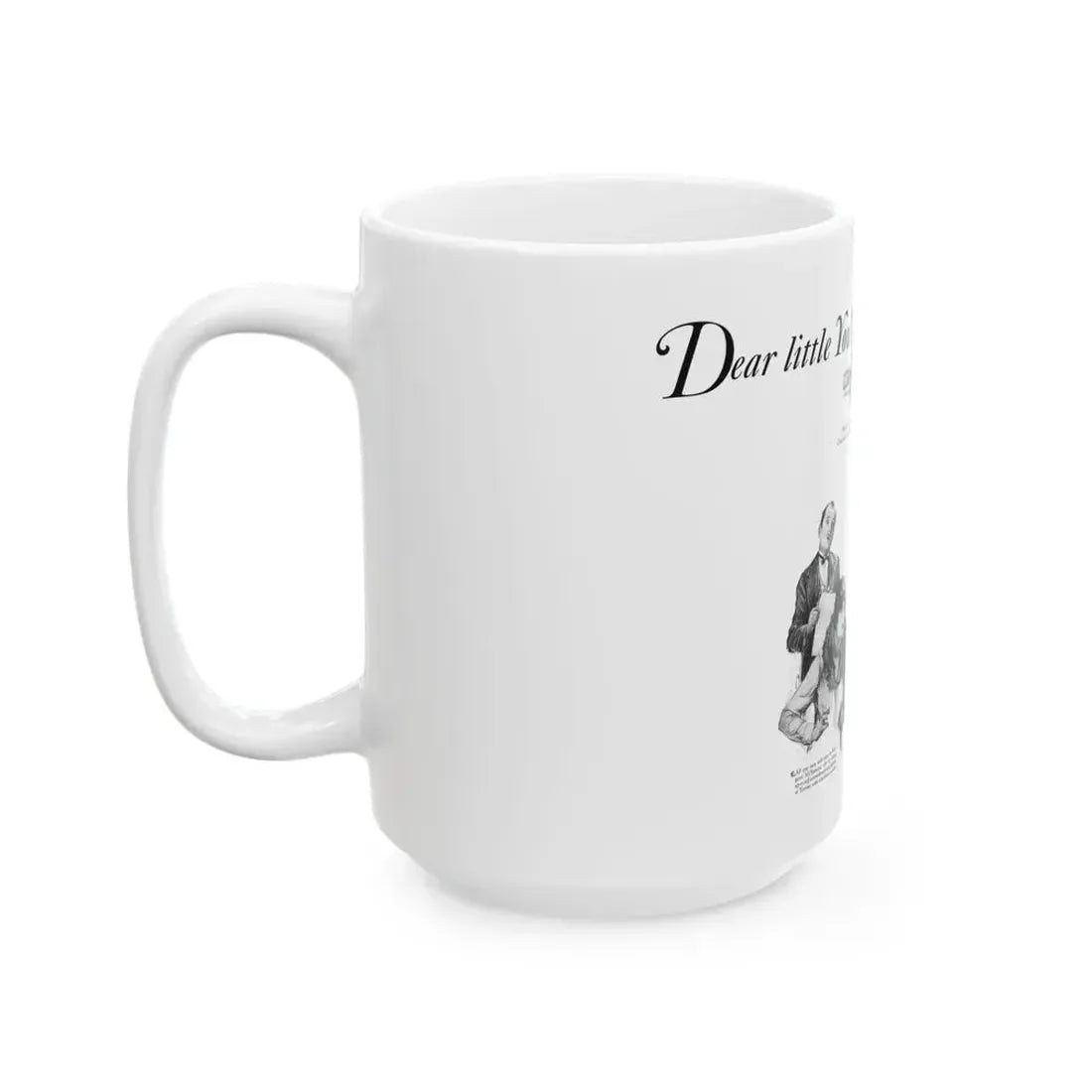 Dear Little You, Cosmopolitan, December 1929 - White Coffee Mug - Go Mug Yourself