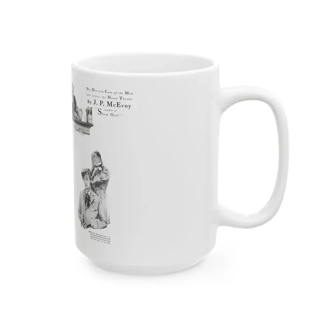 Dear Little You, Cosmopolitan, December 1929 - White Coffee Mug - Go Mug Yourself