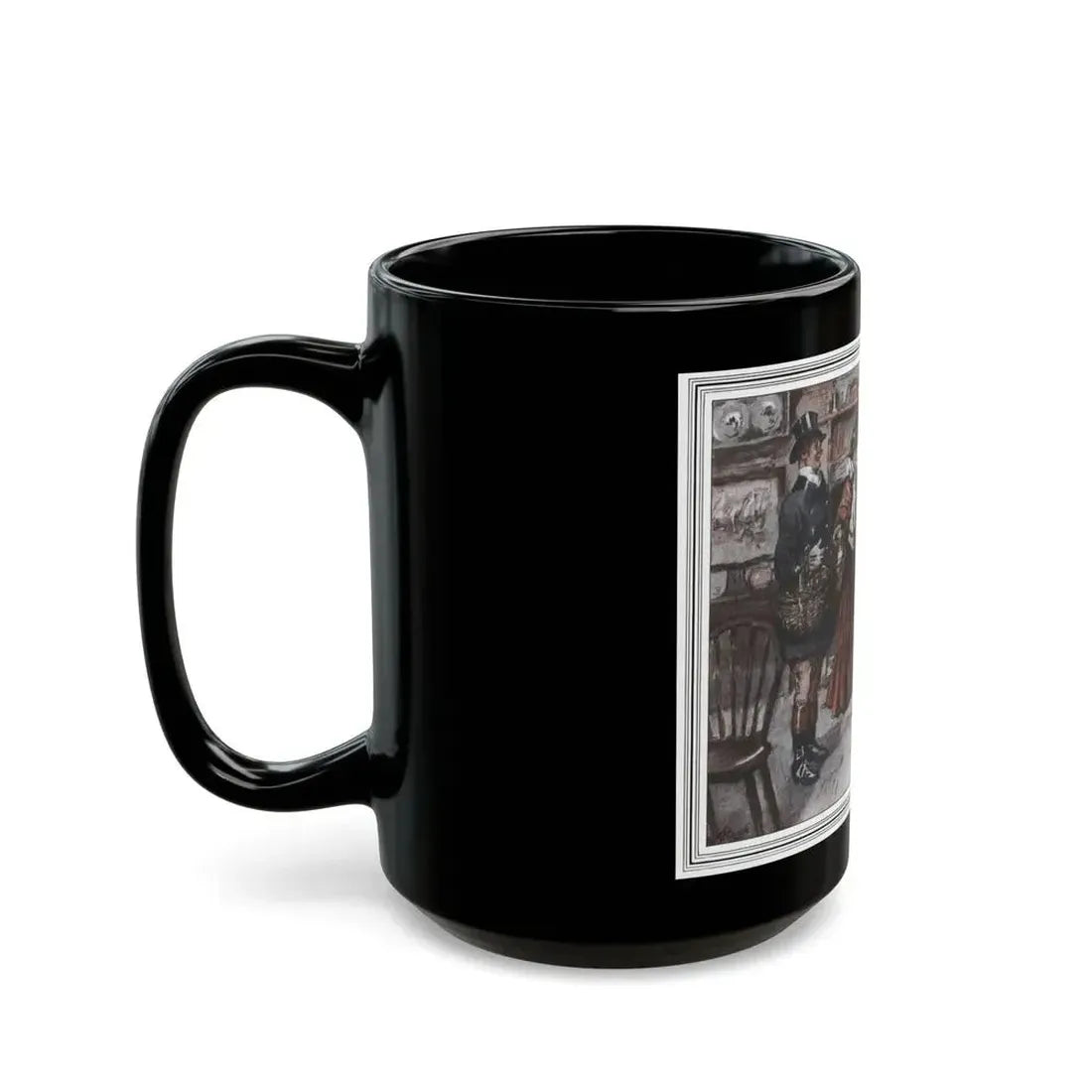 Dearest (Pt. 4), McCall's, August 1927 - Black Coffee Mug - Go Mug Yourself