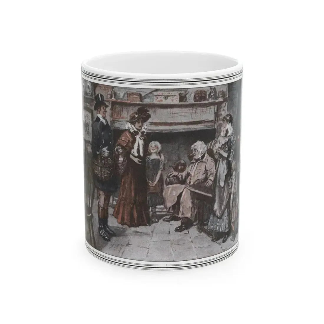 Dearest (Pt. 4), McCall's, August 1927 - White Coffee Mug 11oz - Go Mug Yourself