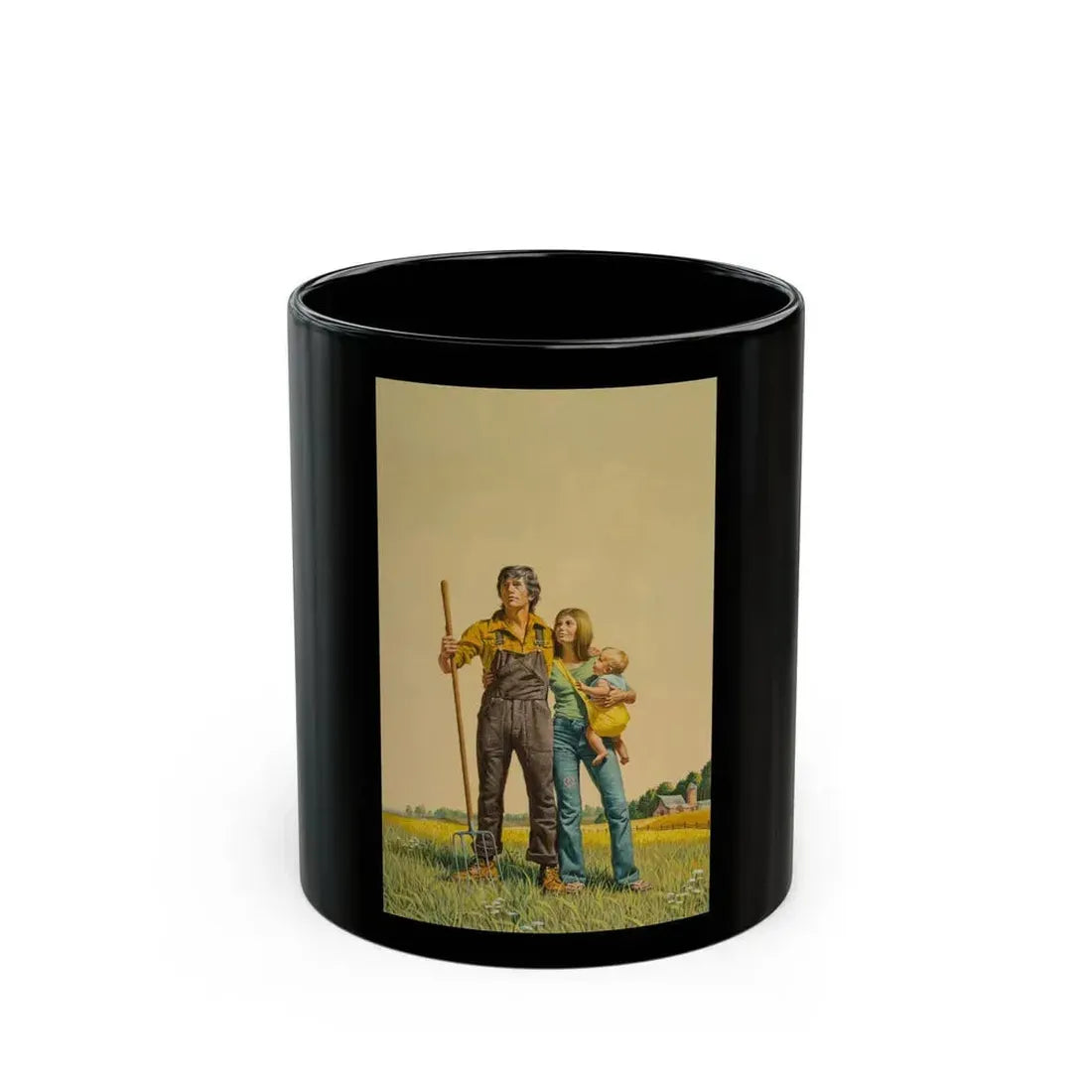 Dearn Run, 1972 - Black Coffee Mug 11oz - Go Mug Yourself