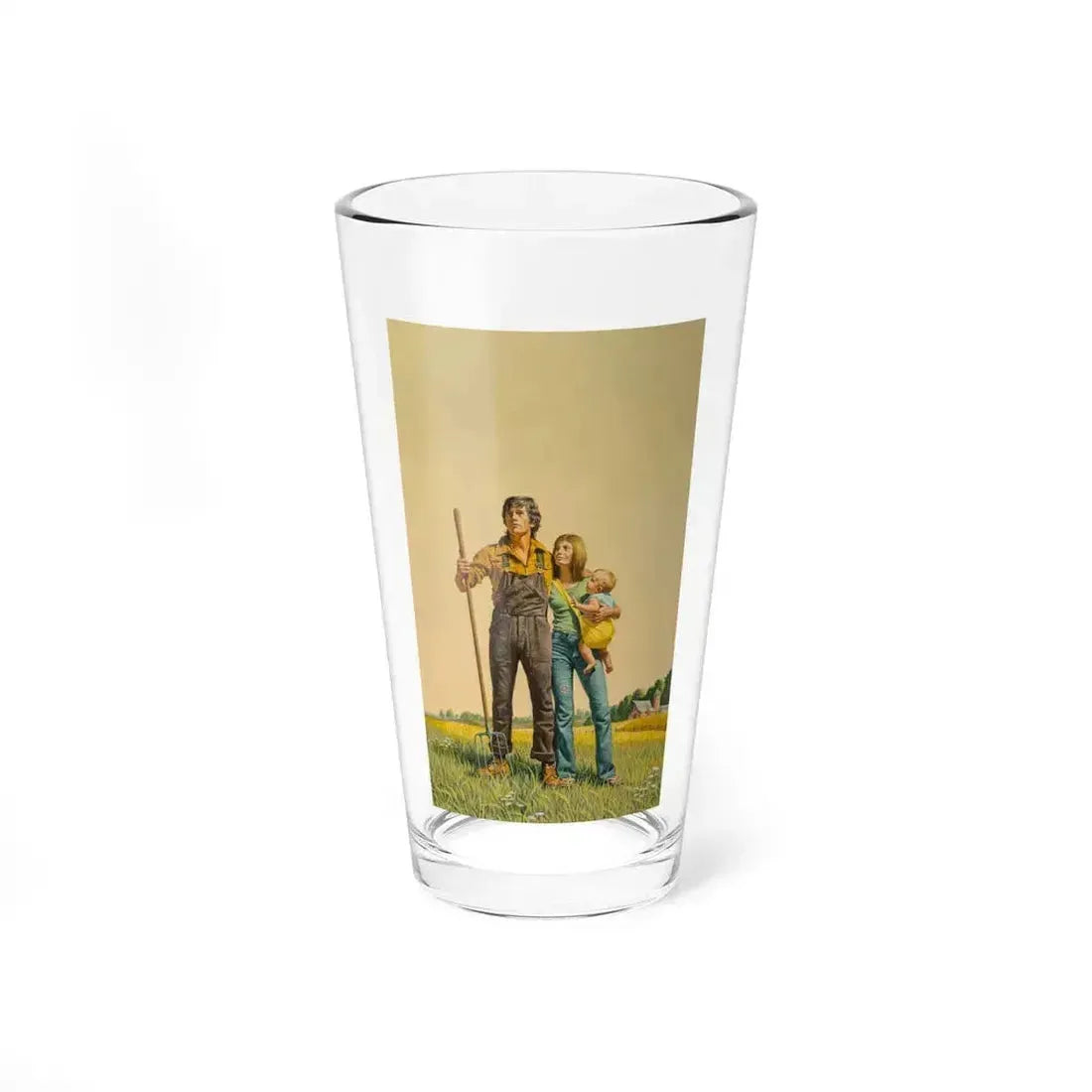 Dearn Run, 1972 - Pint Glass 16oz 16oz - Go Mug Yourself