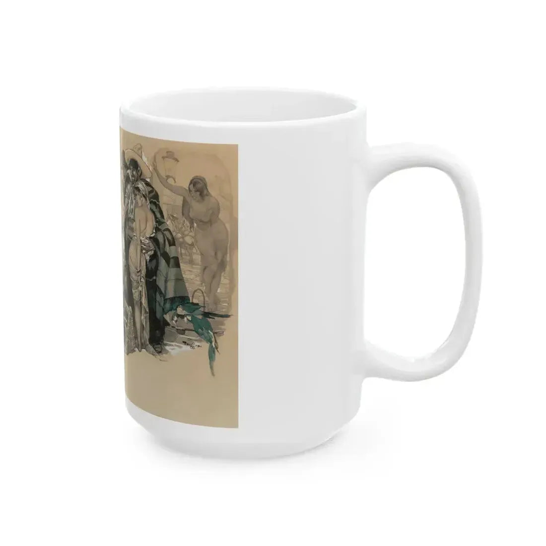 Death at a Brothel - White Coffee Mug - Go Mug Yourself