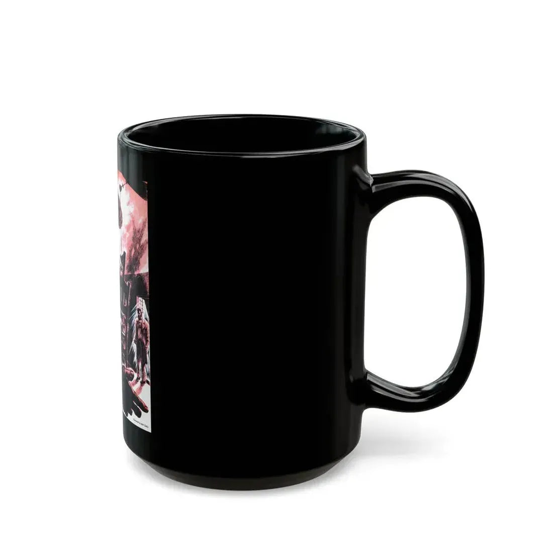 Death by A. C., Cavalier, May 1953 - Black Coffee Mug - Go Mug Yourself