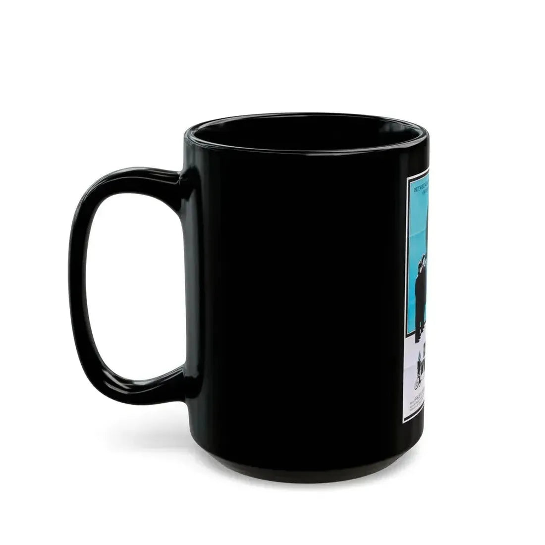 DEATH BY INVITATION 1971 Movie Poster - Black Coffee Mug - Go Mug Yourself