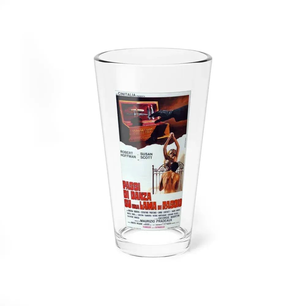 DEATH CARRIES A CANE 1973 Movie Poster - Pint Glass 16oz 16oz - Go Mug Yourself