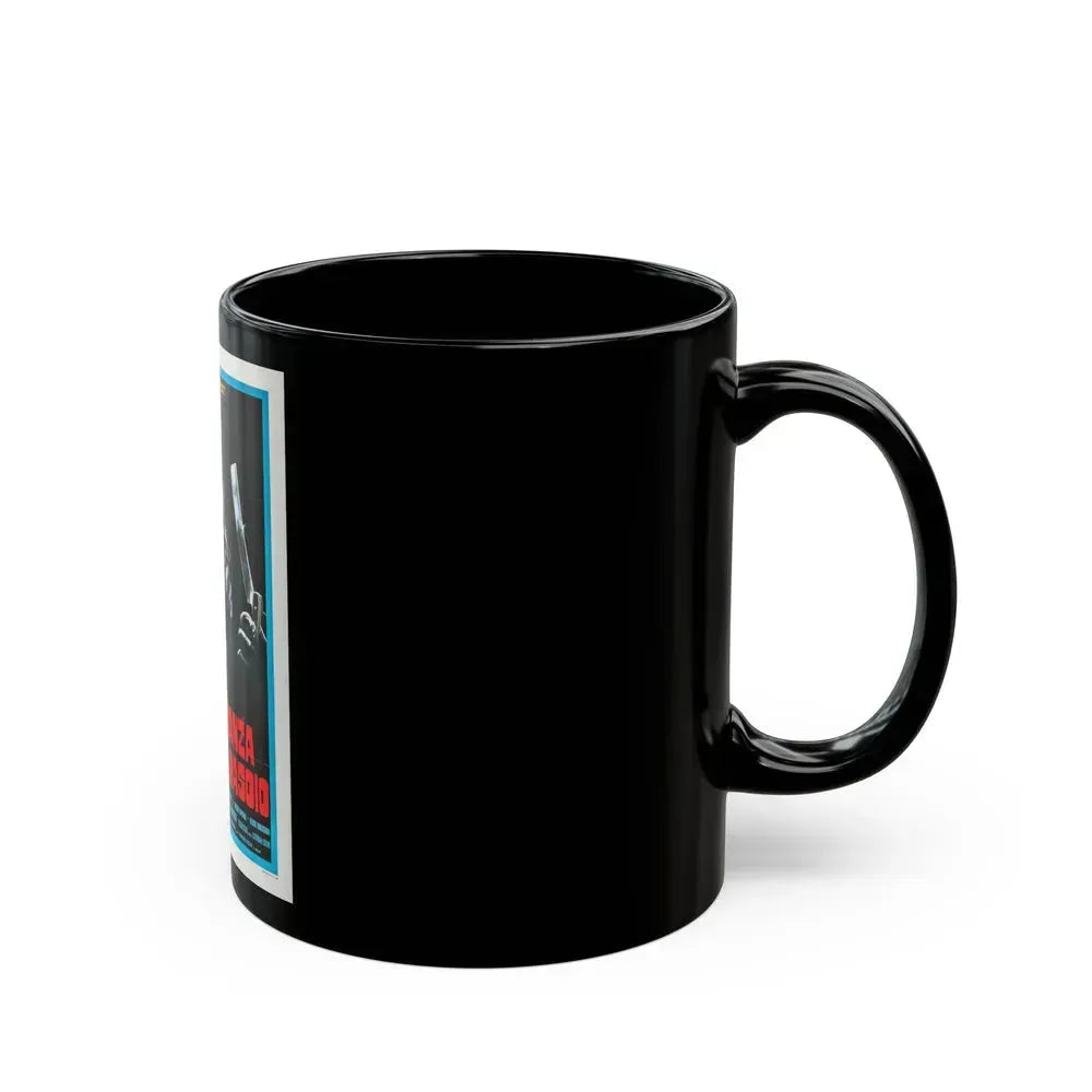 DEATH CARRIES A CANE (ITALIAN) 1973 Movie Poster - Black Coffee Mug - Go Mug Yourself