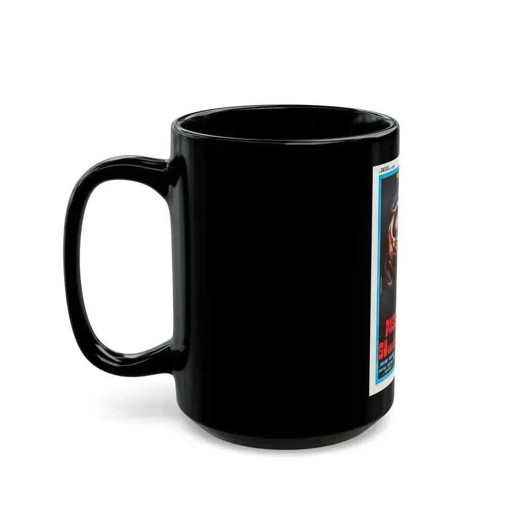 DEATH CARRIES A CANE (ITALIAN) 1973 Movie Poster - Black Coffee Mug - Go Mug Yourself