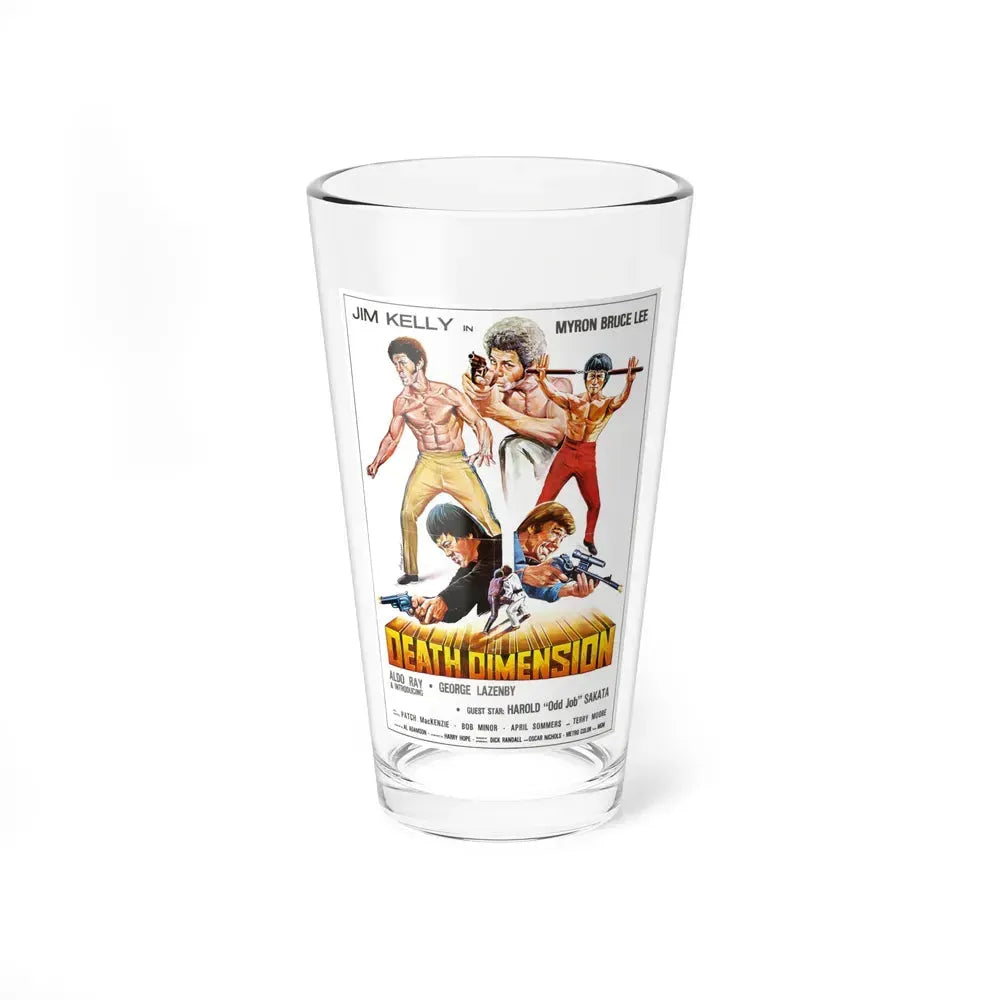 DEATH DIMENSION (2) 1978 Movie Poster - Pint Glass 16oz 16oz - Go Mug Yourself