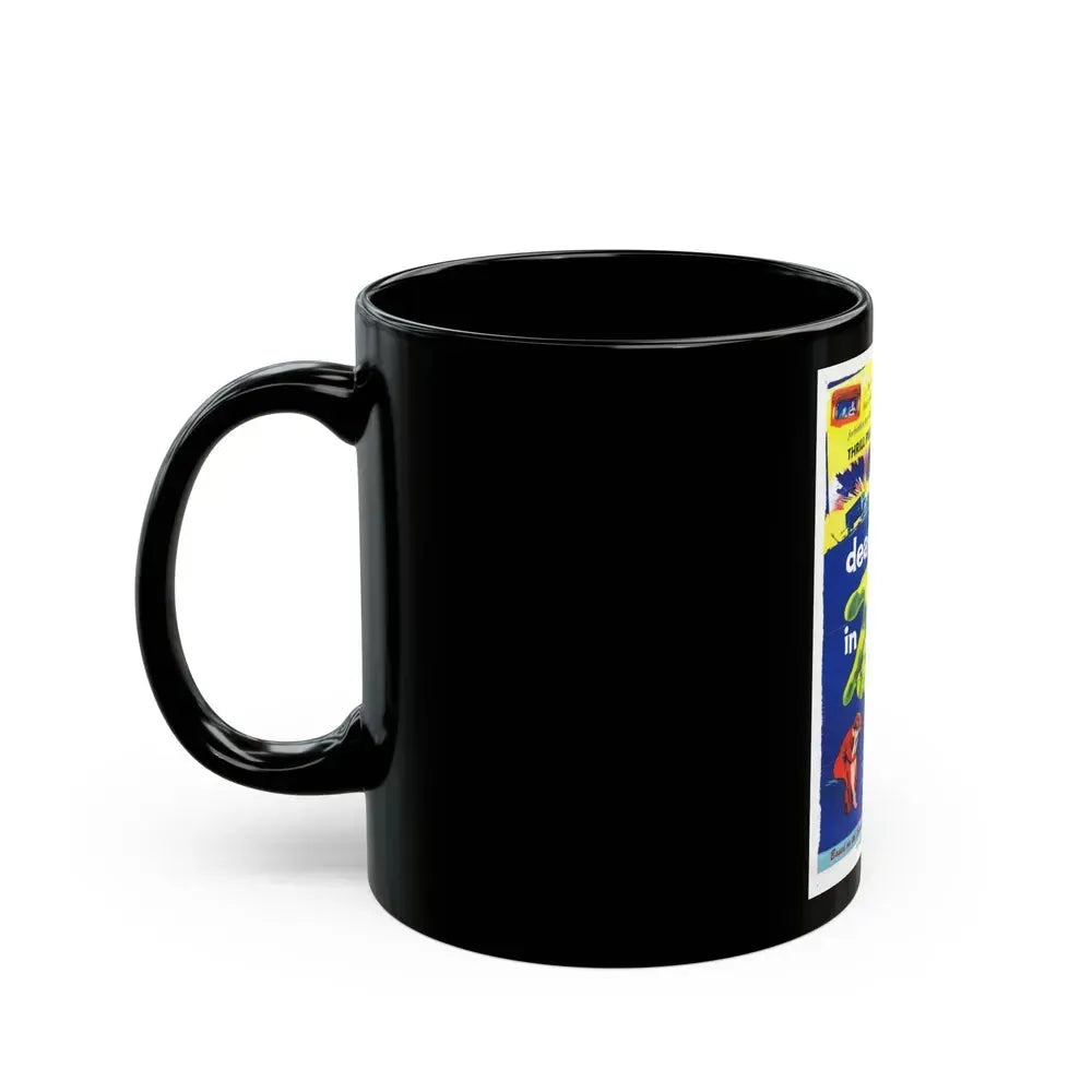 DEATH IN SMALL DOSES 1957 Movie Poster - Black Coffee Mug - Go Mug Yourself