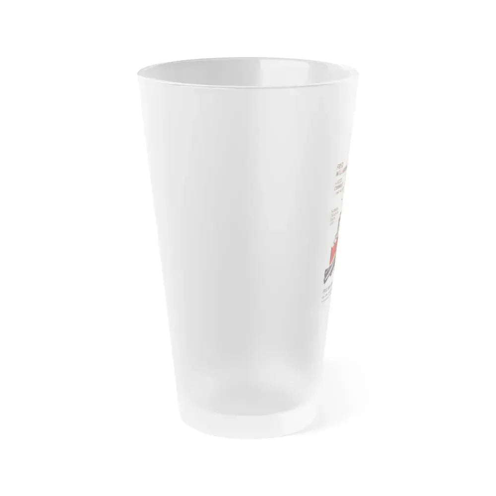 DEATH JOURNEY 1976 Movie Poster - Frosted Pint Glass 16oz - Go Mug Yourself