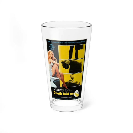 DEATH LAID AN EGG 1968 Movie Poster - Pint Glass 16oz 16oz - Go Mug Yourself